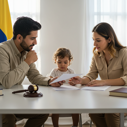 Pasos legales para que un padre solicite la custodia en Colombia